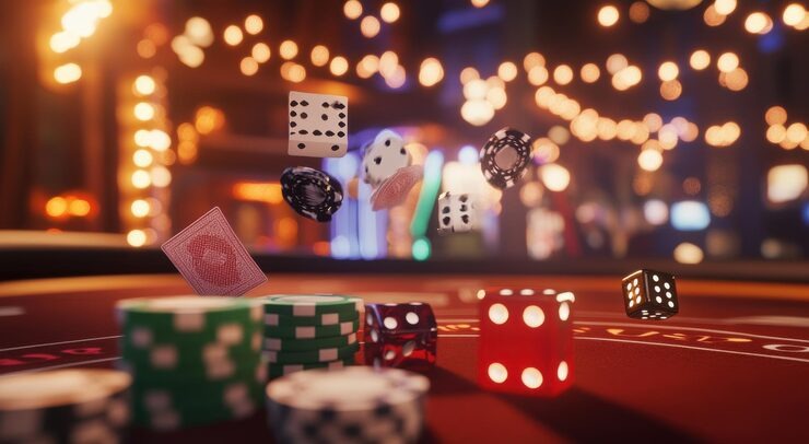 Bonus round with free spins and expanding wild symbols on grandslot